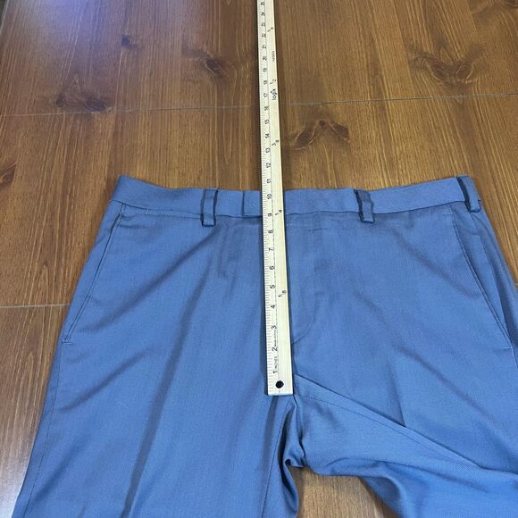 Louis Raphael Luxe Pants Mens 36x30 Wool Blend Slim Fit Dress Trousers Classic - Picture 9 of 11